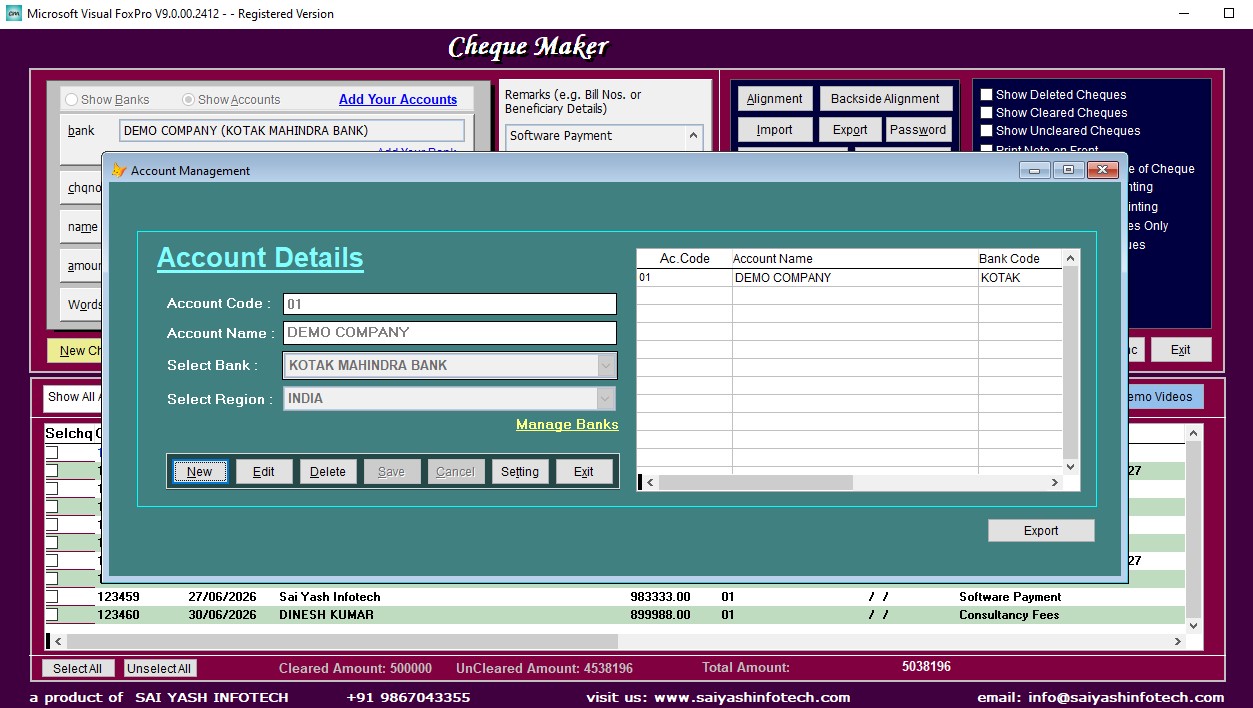 Account Management