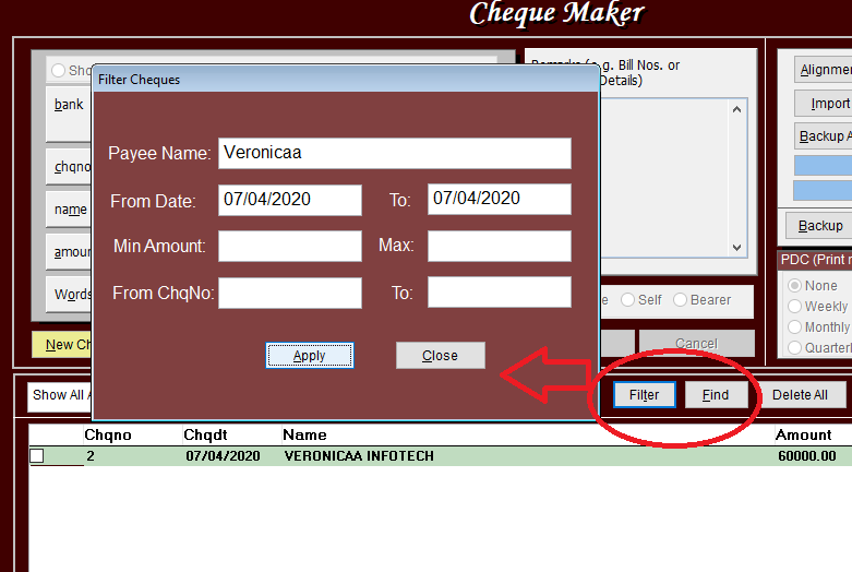 cheque maker download